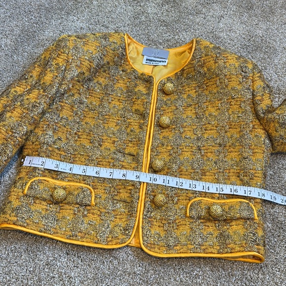 Mimmina 80’s Vintage Cropped Coat - Picture 14 of 15